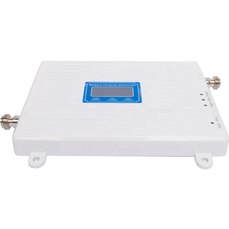 3 band signal booster repeater B5 B2 B4 band 850 1900 aws1700/2100mhz mobile cellular network signal amplifier booster